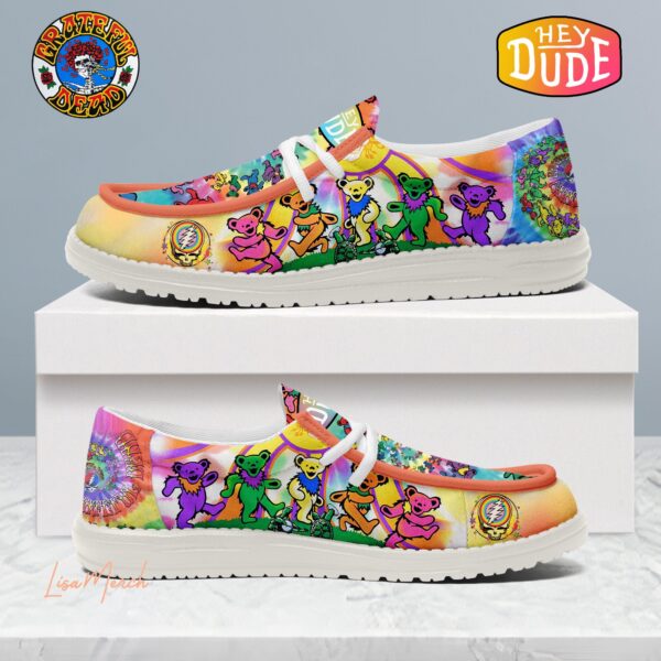 Tubopro Grateful Dead Hey Dude Shoes For Men And Women