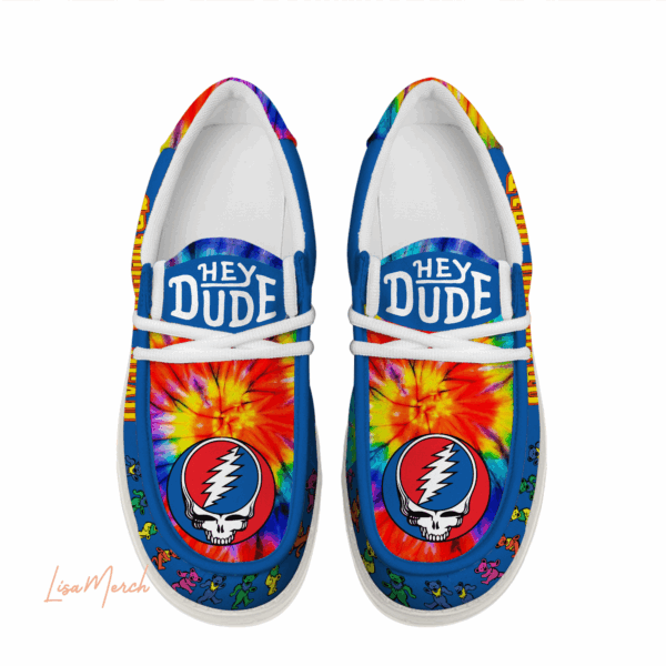 Tubopro Grateful Dead Hey Dude Shoes For Men And Women - Image 3