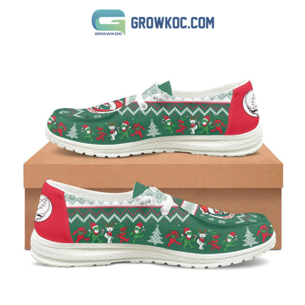 Tubopro Grateful Dead Personalized Hey Dude Shoes For Men And Women - Image 4