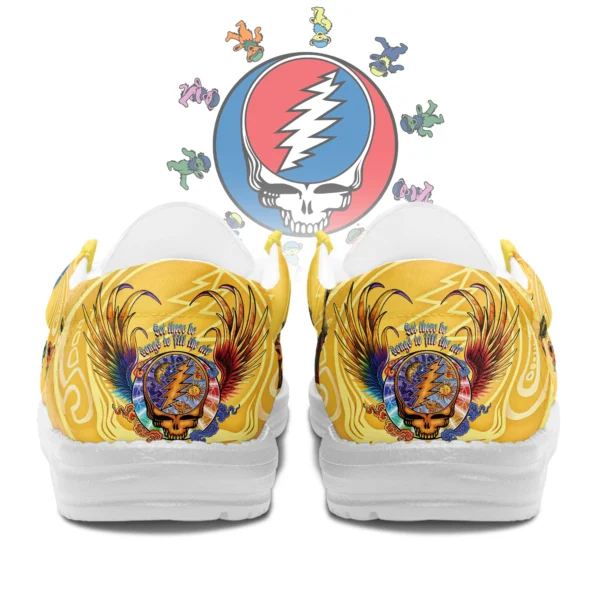 Tubopro Grateful Dead Personalized Hey Dude Shoes For Men And Women - Image 3