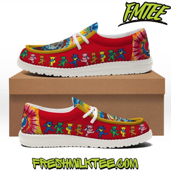 Tubopro Grateful Dead Personalized Hey Dude Shoes For Men And Women - Image 3
