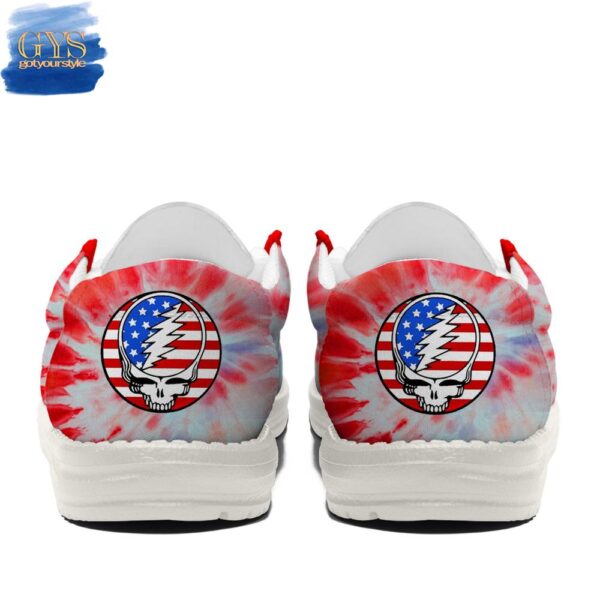 Tubopro Grateful Dead Personalized Hey Dude Shoes For Men And Women - Image 3