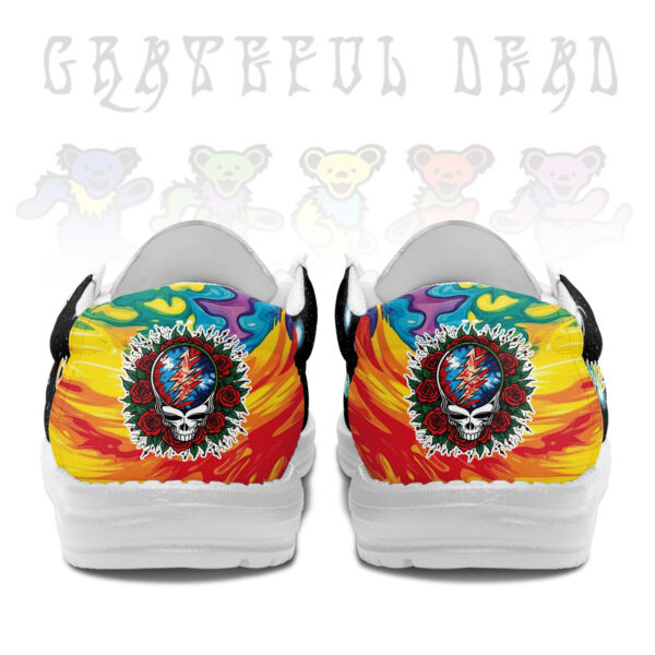 Tubopro Grateful Dead Personalized Hey Dude Shoes For Men And Women - Image 3