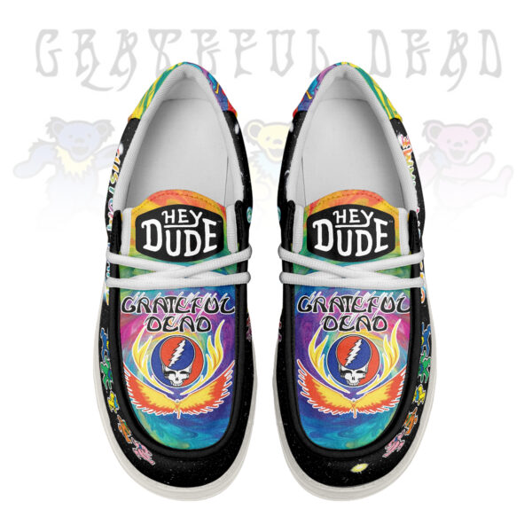 Tubopro Grateful Dead Personalized Hey Dude Shoes For Men And Women - Image 4