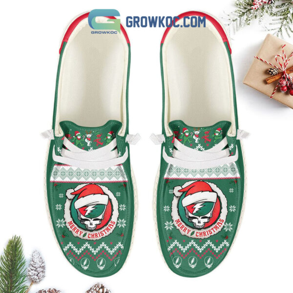 Tubopro Grateful Dead Personalized Hey Dude Shoes For Men And Women