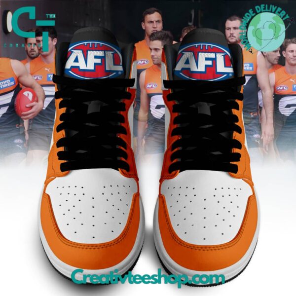 Tubopro Greater Western Sydney Giants AJ1 High Sneakers Shoes For Men And Women - Image 2