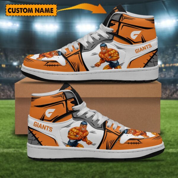 Tubopro Greater Western Sydney Giants AJ1 High Sneakers Shoes For Men And Women