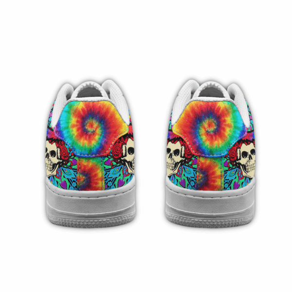 Tubopro Greatful Dead Air Low-Top Sneakers Shoes For Men And Women - Image 4
