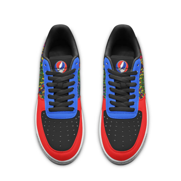 Tubopro Greatful Dead Air Low-Top Sneakers Shoes For Men And Women - Image 2