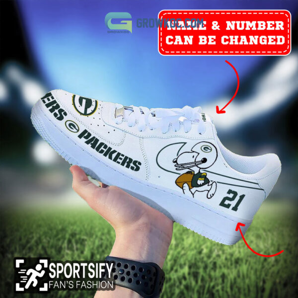 Tubopro Green Bay Packers Air Low-Top Sneakers Shoes For Men And Women