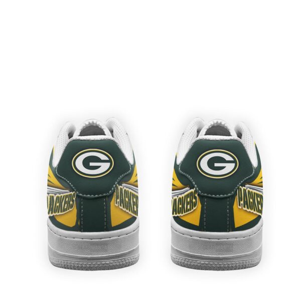 Tubopro Green Bay Packers Air Low-Top Sneakers Shoes For Men And Women - Image 4