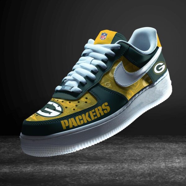 Tubopro Green Bay Packers Air Low-Top Sneakers Shoes For Men And Women