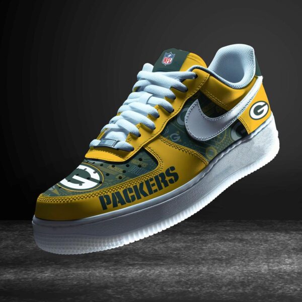 Tubopro Green Bay Packers Air Low-Top Sneakers Shoes For Men And Women