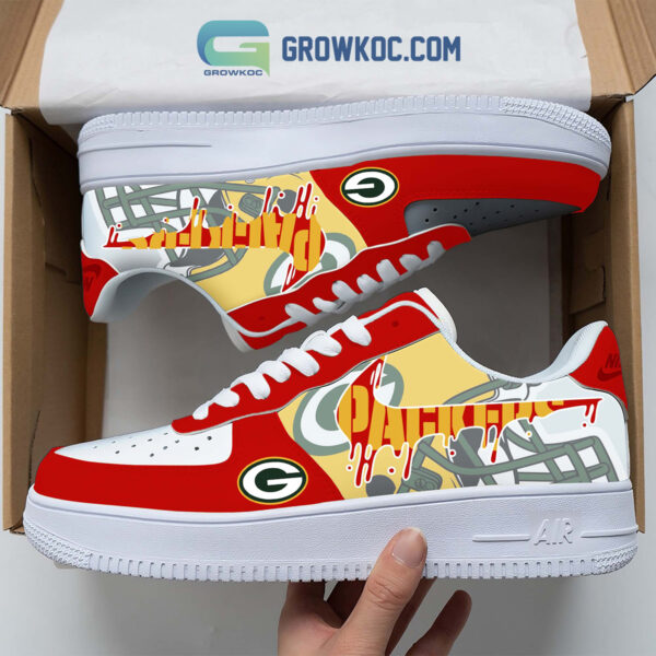 Tubopro Green Bay Packers Air Low-Top Sneakers Shoes For Men And Women - Image 2