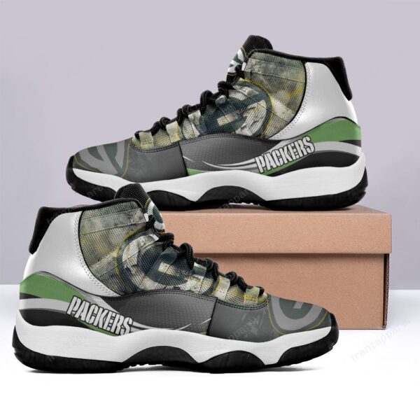 Tubopro Green Bay Packers AJ13 Sneakers Shoes For Men And Women