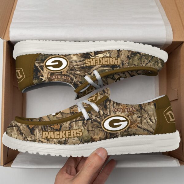 Tubopro Green Bay Packers Hey Dude Shoes For Men And Women - Image 3