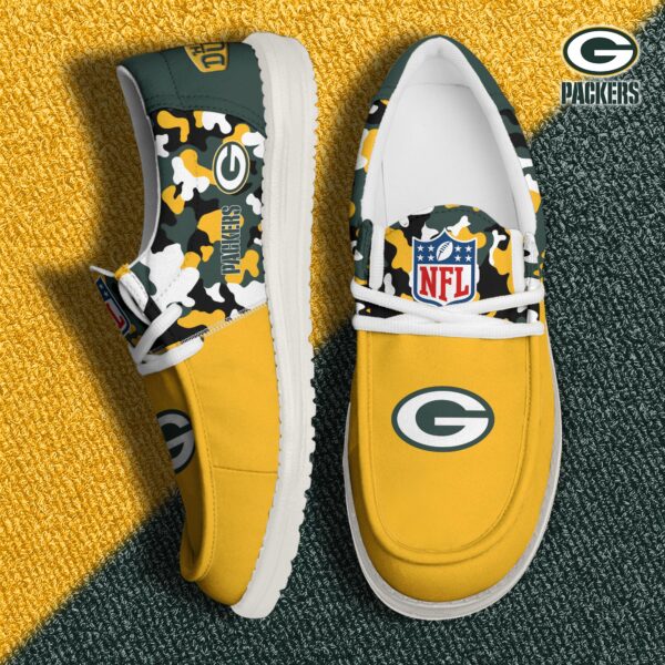 Tubopro Green Bay Packers Hey Dude Shoes For Men And Women