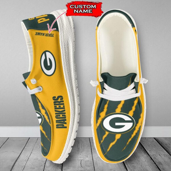 Tubopro Green Bay Packers Hey Dude Shoes For Men And Women - Image 6
