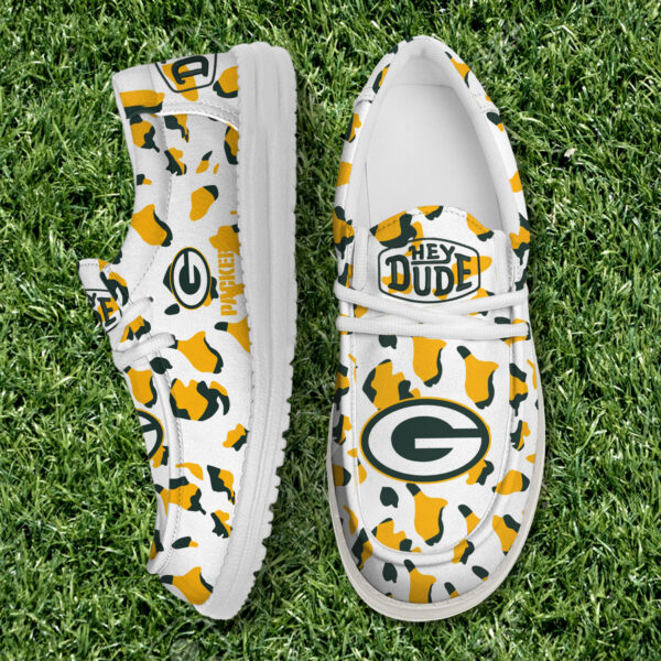 Tubopro Green Bay Packers Hey Dude Shoes For Men And Women Ver2 - Image 2