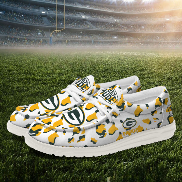 Tubopro Green Bay Packers Hey Dude Shoes For Men And Women Ver2 - Image 3