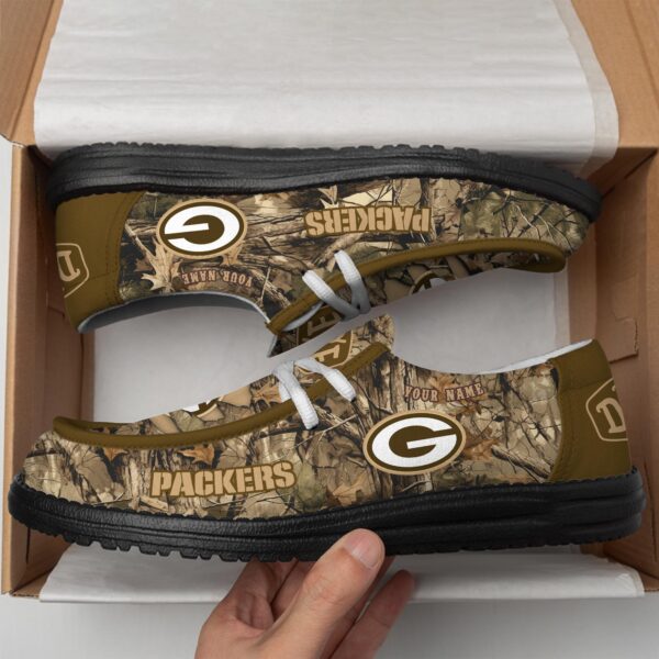 Tubopro Green Bay Packers Hey Dude Shoes For Men And Women - Image 4