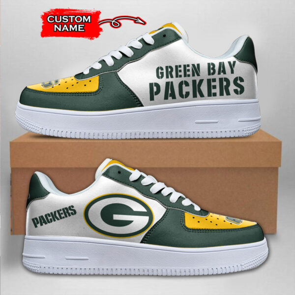 Tubopro Green Bay Packers NFL Air Low-Top Sneakers Shoes For Men And Women