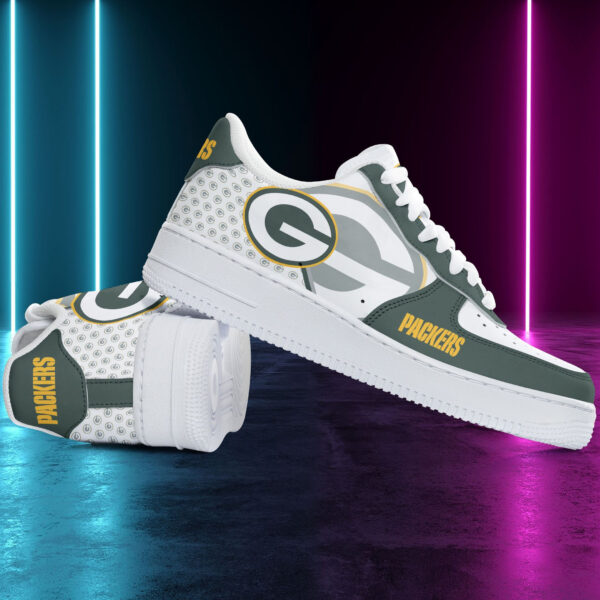 Tubopro Green Bay Packers NFL Air Low-Top Sneakers Shoes For Men And Women