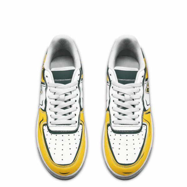 Tubopro Green Bay Packers NFL Air Low-Top Sneakers Shoes For Men And Women - Image 2