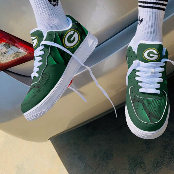 Tubopro Green Bay Packers NFL Air Low-Top Sneakers Shoes For Men And Women