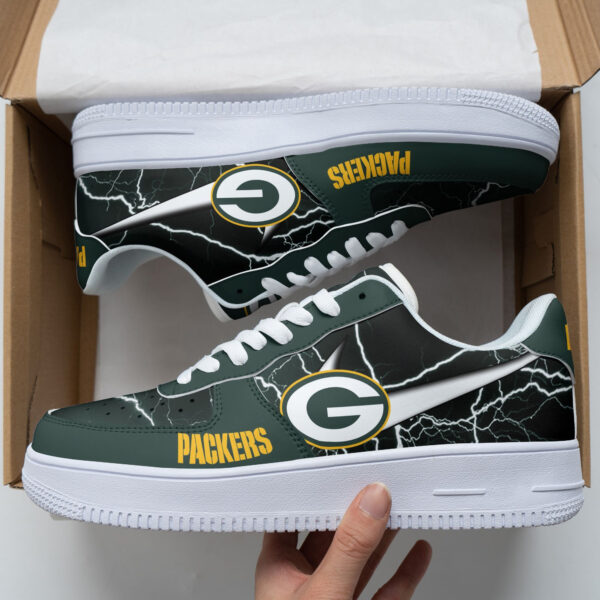 Tubopro Green Bay Packers NFL Air Low-Top Sneakers Shoes For Men And Women