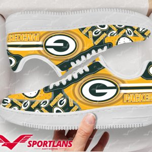 Tubopro Green Bay Packers NFL Air Low-Top Sneakers Shoes For Men And Women