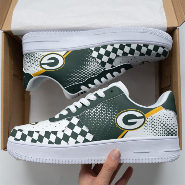 Tubopro Green Bay Packers NFL Air Low-Top Sneakers Shoes For Men And Women
