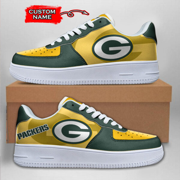 Tubopro Green Bay Packers NFL Air Low-Top Sneakers Shoes For Men And Women