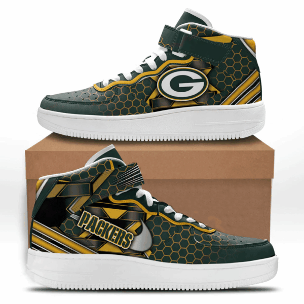 Tubopro Green Bay Packers NFL Air Low-Top Sneakers Shoes For Men And Women