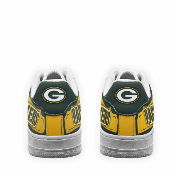 Tubopro Green Bay Packers NFL Air Low-Top Sneakers Shoes For Men And Women - Image 3