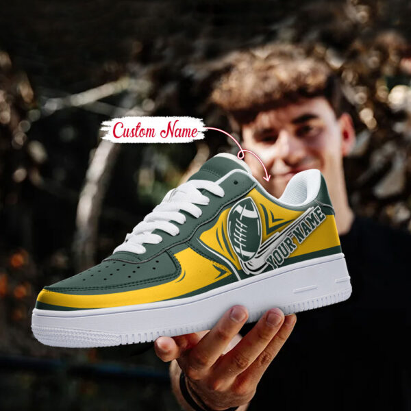 Tubopro Green Bay Packers NFL Air Low-Top Sneakers Shoes For Men And Women