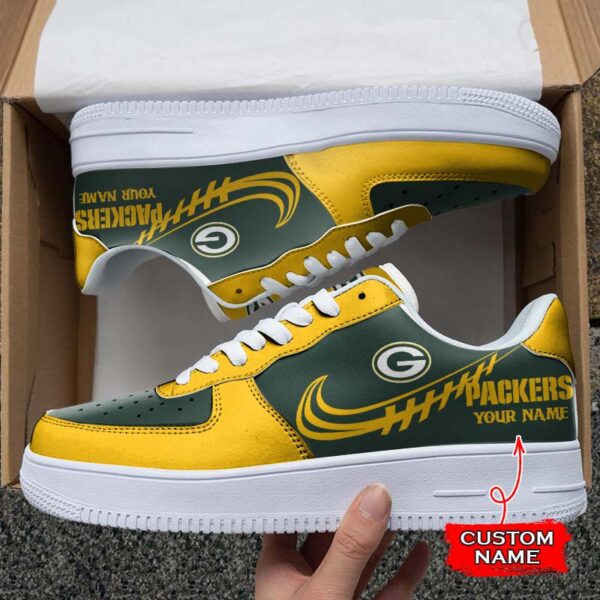 Tubopro Green Bay Packers NFL Air Low-Top Sneakers Shoes For Men And Women