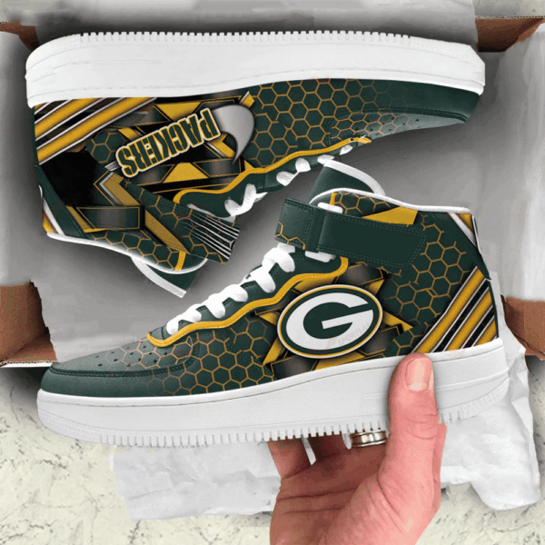 Tubopro Green Bay Packers NFL Air Low-Top Sneakers Shoes For Men And Women - Image 2