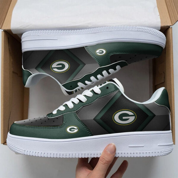 Tubopro Green Bay Packers NFL Air Low-Top Sneakers Shoes For Men And Women