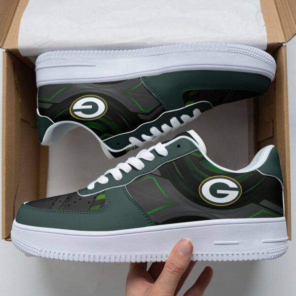 Tubopro Green Bay Packers NFL Air Low-Top Sneakers Shoes For Men And Women