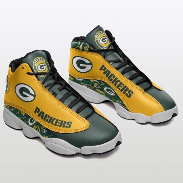 Tubopro Green Bay Packers NFL AJ13 Sneakers Shoes For Men And Women