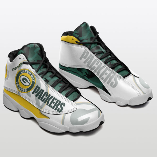 Tubopro Green Bay Packers NFL AJ13 Sneakers Shoes For Men And Women