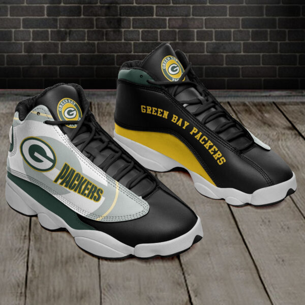Tubopro Green Bay Packers NFL AJ13 Sneakers Shoes For Men And Women