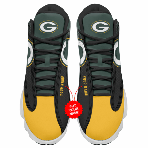 Tubopro Green Bay Packers NFL AJ13 Sneakers Shoes For Men And Women - Image 3