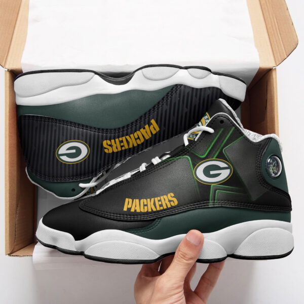 Tubopro Green Bay Packers NFL AJ13 Sneakers Shoes For Men And Women