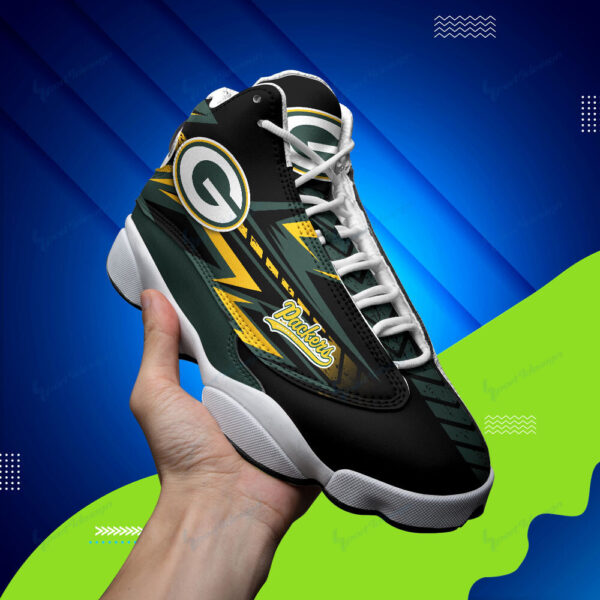 Tubopro Green Bay Packers NFL AJ13 Sneakers Shoes For Men And Women