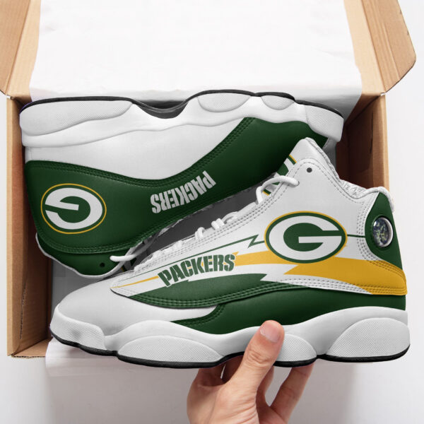 Tubopro Green Bay Packers NFL AJ13 Sneakers Shoes For Men And Women