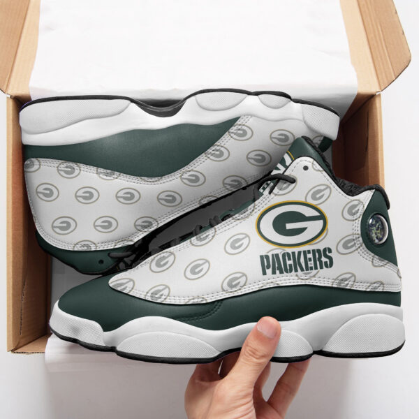 Tubopro Green Bay Packers NFL AJ13 Sneakers Shoes For Men And Women