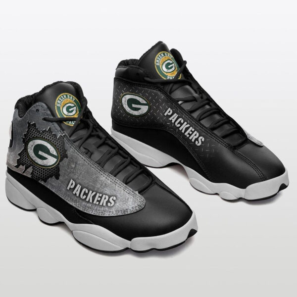 Tubopro Green Bay Packers NFL AJ13 Sneakers Shoes For Men And Women - Image 2