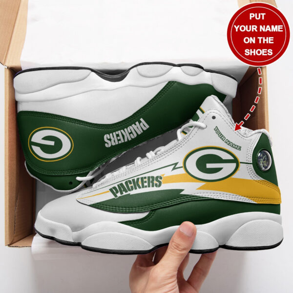 Tubopro Green Bay Packers NFL AJ13 Sneakers Shoes For Men And Women